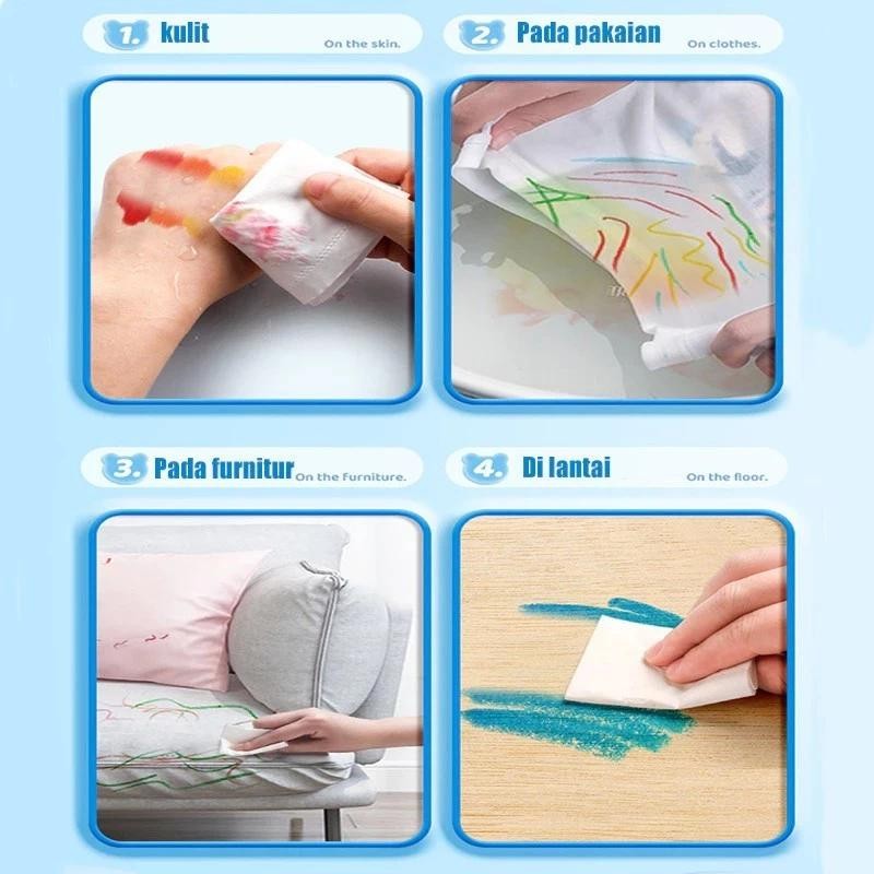 

New Washable Silky Crayon Putar 24Warna Colorful Bucket Krayon Crayon Set Mewarnai Alat Warna Set Anak Wipe and Clean crayon anti kotor dan patah