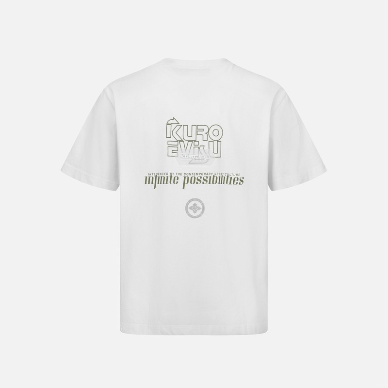 EVISU KURO T-shirt musim panas pria baru bunga keluarga ganda leher bulat tren kasual tren kasual pr