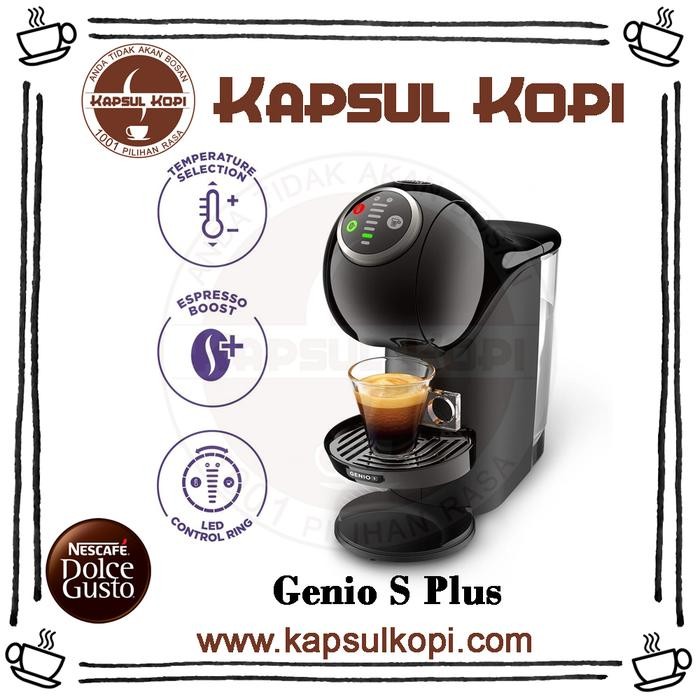 Genio S Plus Mesin Kapsul Kopi Nescafe Dolce Gusto Otomatis NEW