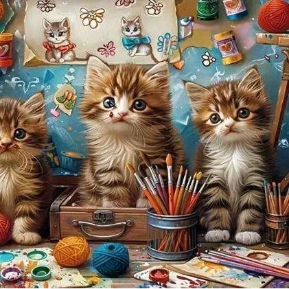 

Promo Diamond Painting Set 5D full drill SQUARE Kreatifitas ( 30cm x 40cm ),keterampilan dan mainan anak - Duck Family 30x40 Terlaris