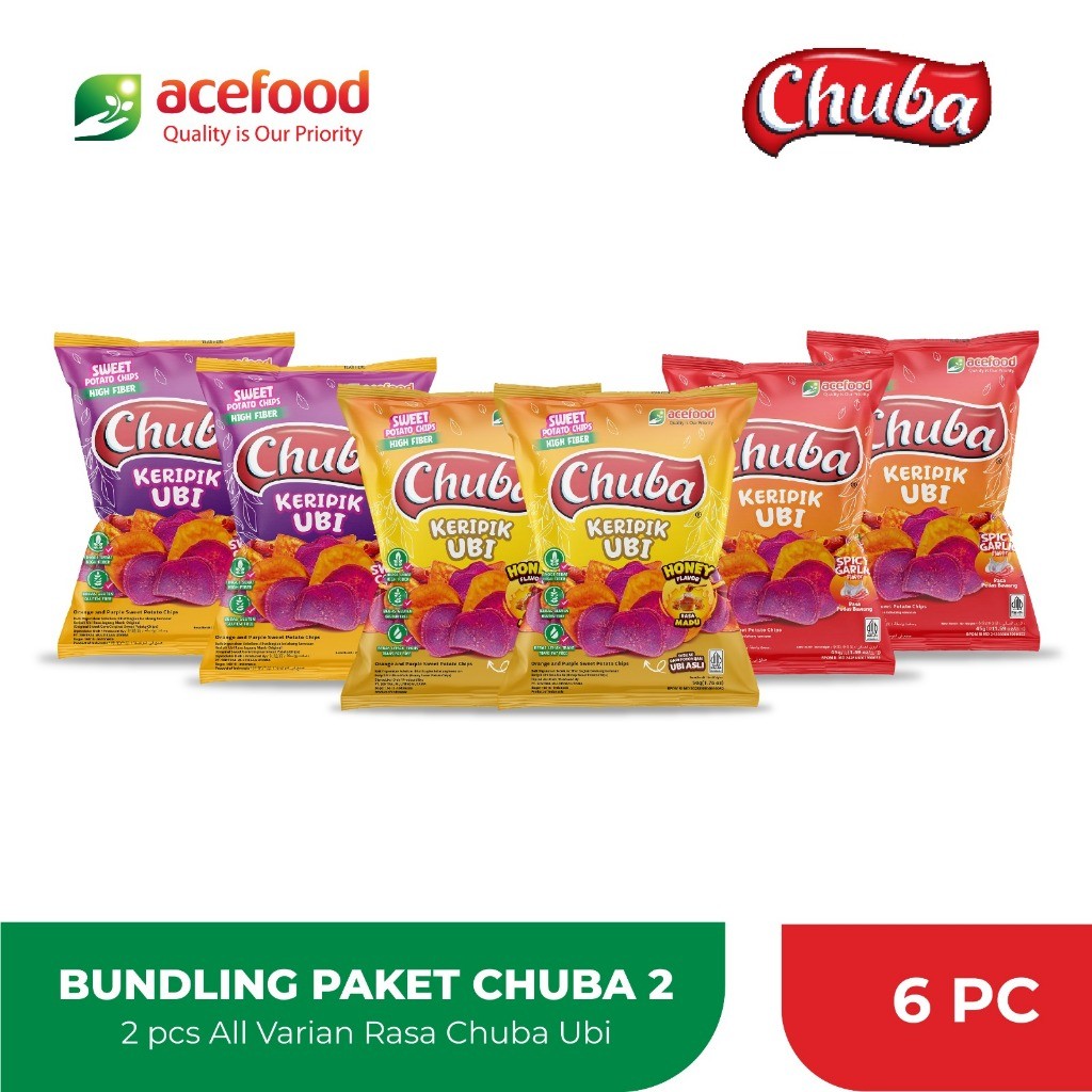 

Chuba Keripik Ubi All Variant isi 6 pcs