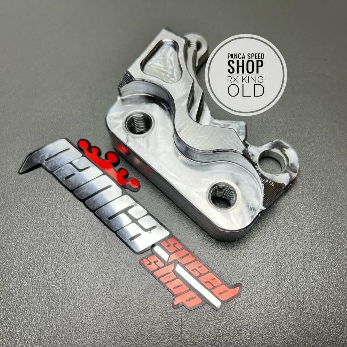 BREKET KALIPER RCB RX KING OLD TUA/ NEW MUDA DISC LEBAR 300 MM - Rxk thn tua