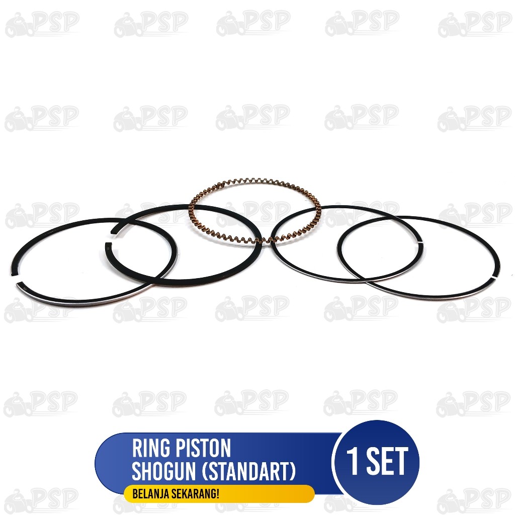 Ring Piston Shogun (Standart) - Cincin Seker Seher Diameter Standard Suzuki Shogun 110 Shogun Lama