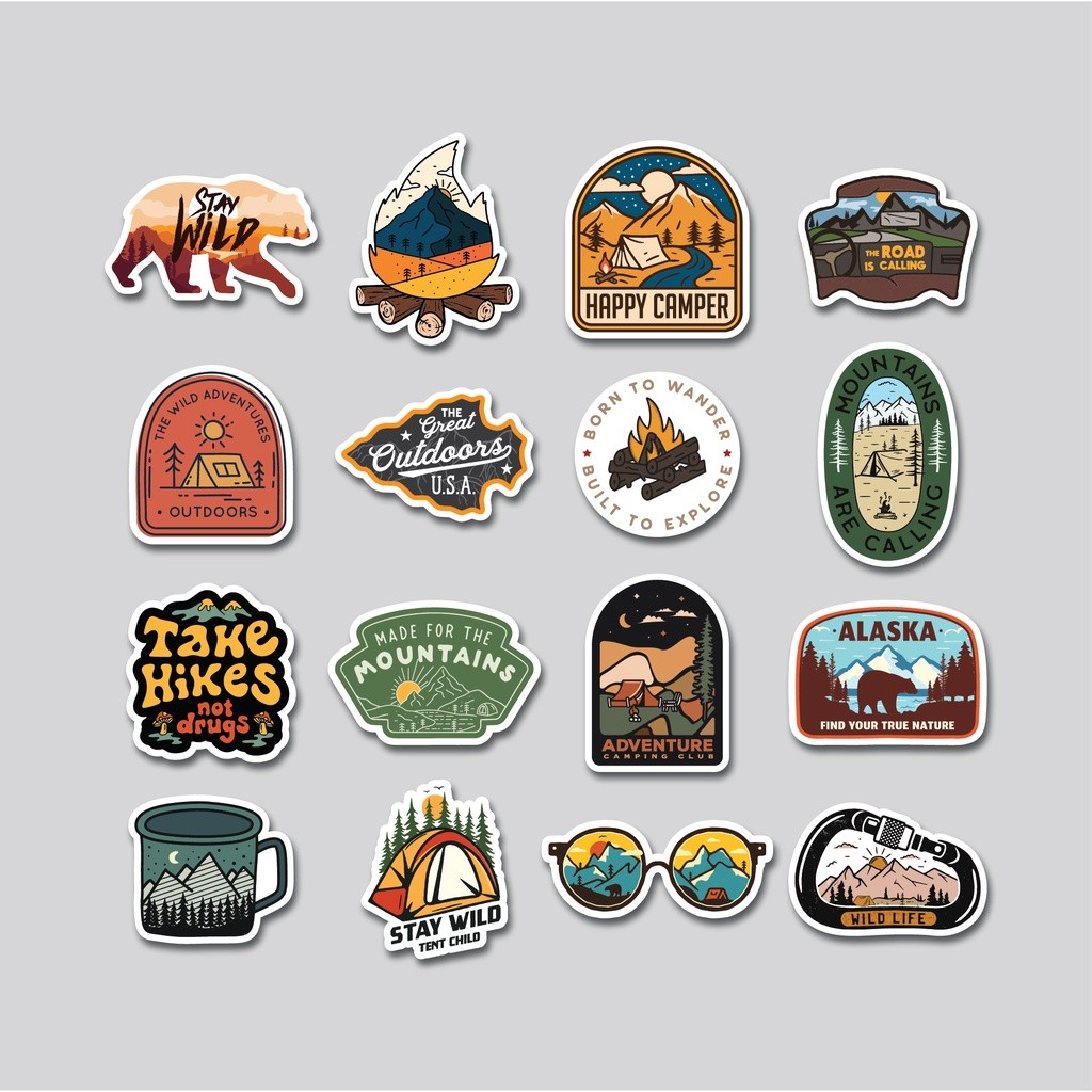 

STICKER PACK NATURE WILD | STICKER TUMBLR TERBARU