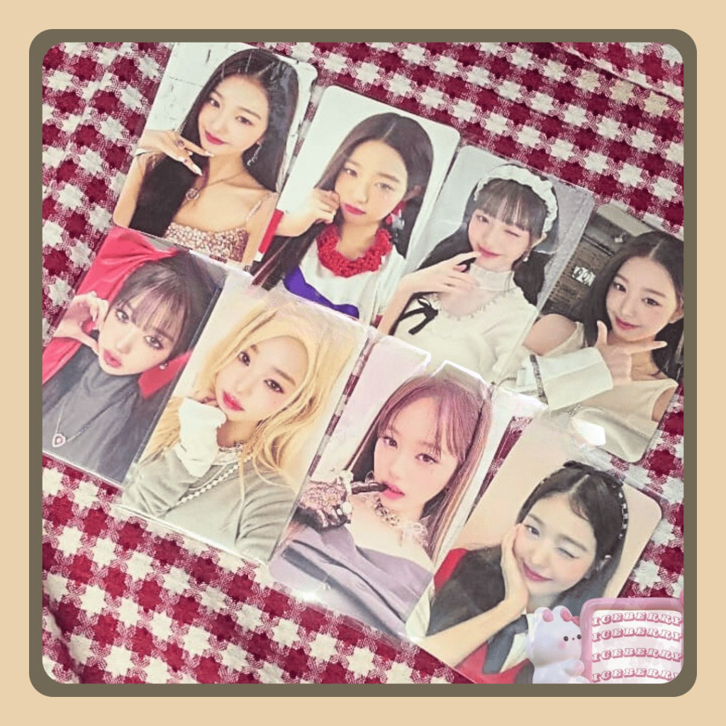 [BACA DESKRIPSI] PHOTOCARD WONYOUNG OFFICIAL.  PC Wony SSQ Cupi Afli, gigit bibir SSQ digipack Switc