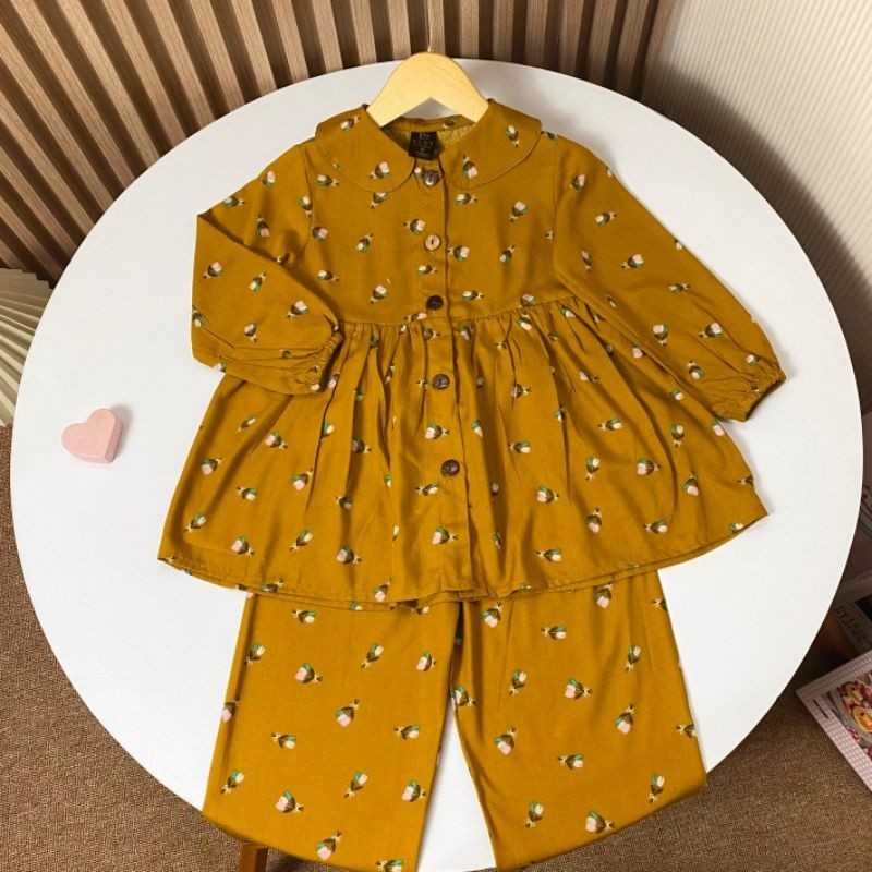 CELINE SETELAN ANAK BAHAN RAYON ONE SET ANAK 1-6 THNCO