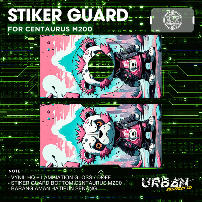 

Sticker / Stiker Bottom & Top M200 by Catalyst Handicraft