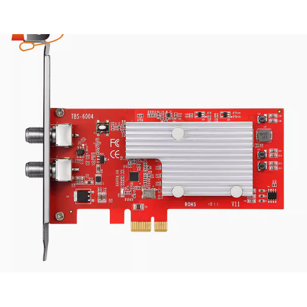 For TBS6004 DVB-C 4-way wired QAM business card printing RF output
