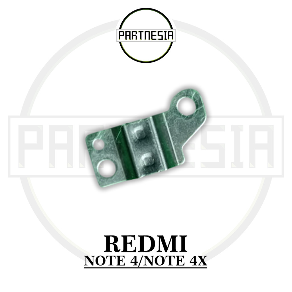 PLAT PENGUAT PENJEPIT PENUTUP VIBRATOR GETAR MESIN XIAOMI REDMI NOTE 4 NOTE 4X NIKEL MTK ORIGINAL