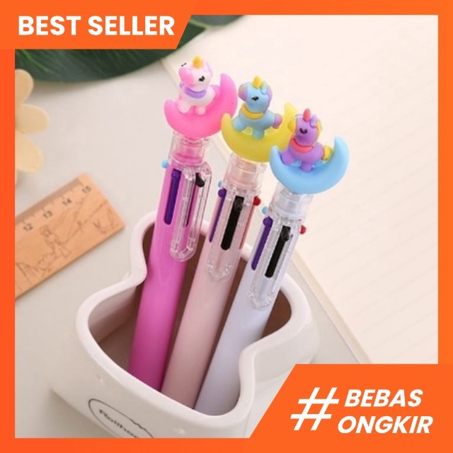 

PENA KARAKTER MEKANIK 6 WARNA UNICORN FULL MOON PULPEN KARAKTER UNICORN WARNA WARNI PULPEN UNICORN MULTICOLOR PULPEN LUCU | MURAH CERIA
