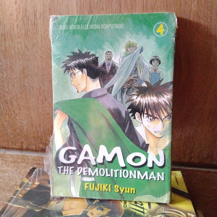 Komik Gamon the demolitionman jilid 4