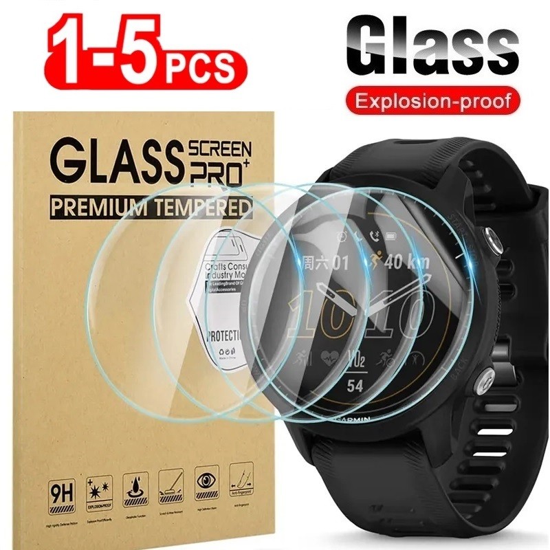 

Tempered Glass Compatible for Garmin Forerunner 45 245 745 945 55 255 255S 955 165 235 735 935 Screen Protector Film
