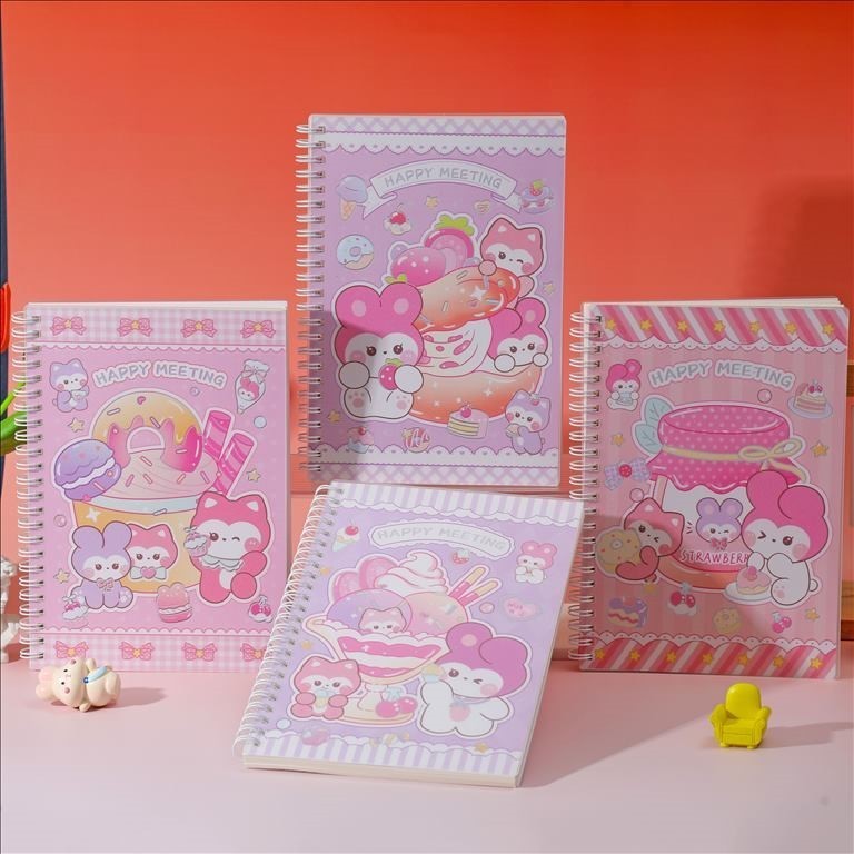 

BOBOMARTS JAKARTA BUKU TULIS RING A5 DEPAI016-28 ISI 80 LEMBAR NOTEBOOK RING MOTIF BUKU MEMO A5 SPIRALNOTEBOOK KARTUN MURAH