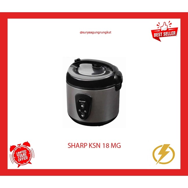 MAGIC COM SHARP 1.8 L - KSN 18 MG