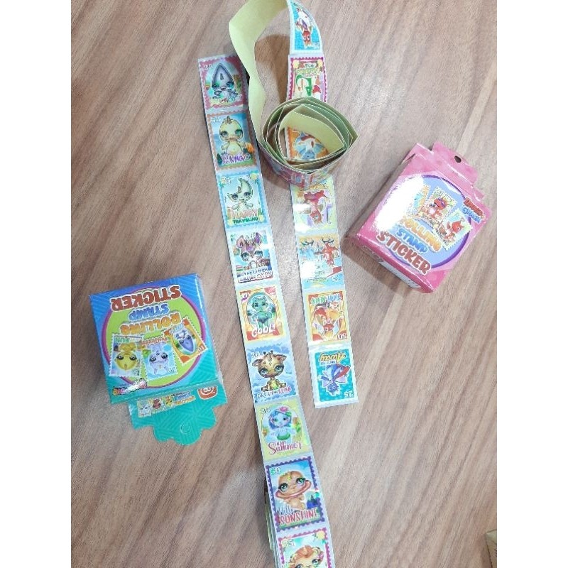 

Mainan Rolling Stamp Sticker / Mainan Stiker Prangko Anak/ Sticker Anak Viral