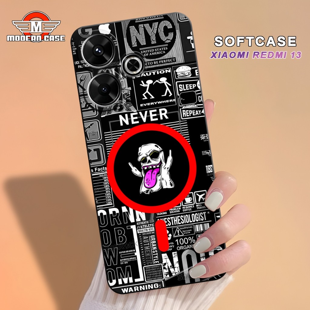 Softcase Silikon Xiaomi Redmi 13 New 2024 - Case Terbaru 2024 Case Murah Berkualitas - Case Hp - Cas