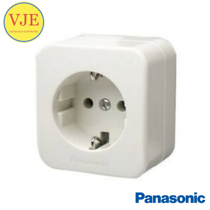 Panasonic Stop Kontak Outbow WKJ1131 WKJ 1131 Alphacube Stop Kontak Timbul