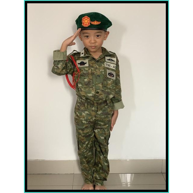 Baju Loreng TNI Kostrad Baju Militer Kostrad Baju TNI AD Kostrad anak