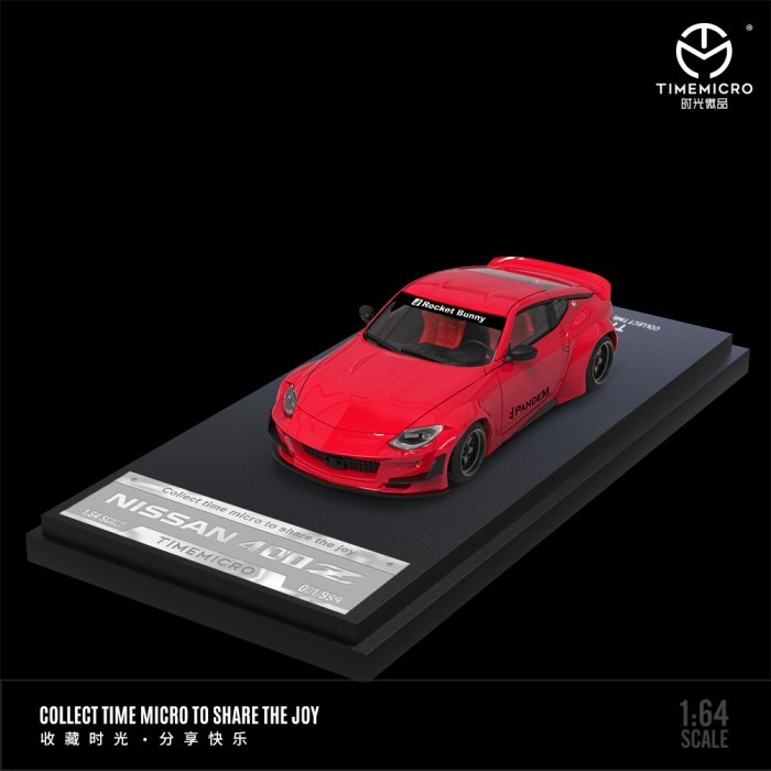 Time Micro 1:64 PANDEM Rocket Bunny Nissan 400Z Red Limited
