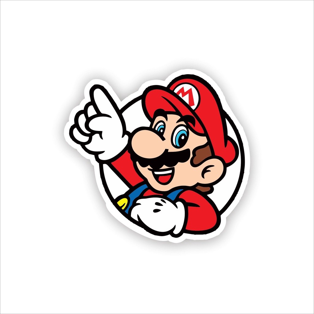 

Stiker Sticker Brand Distro Super Mario Case Phone logo Band Aesthetic Grosir Murah Pop Art Clothing Basic Daily Tumblr Laptop Motor Helm HP Casing Striping Tempel Label Merk Dinding Graftac Vinyl High Quality decal