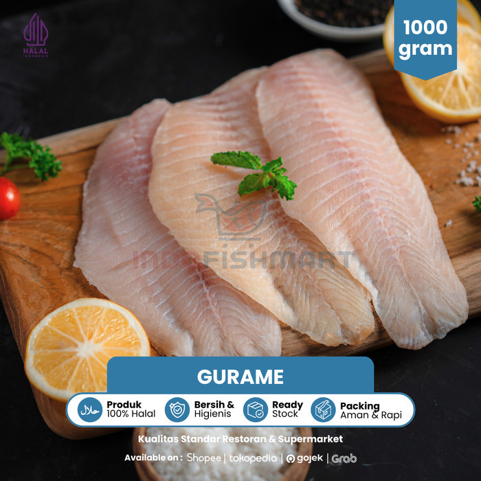 

Ikan Gurame Fillet Boneless Premium Beku Frozen - 500 gram