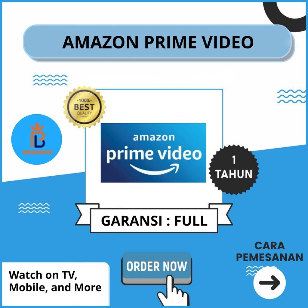 Amazon Prime Video Premium Full Garansi - Video Prime Premium Full Warranty Software