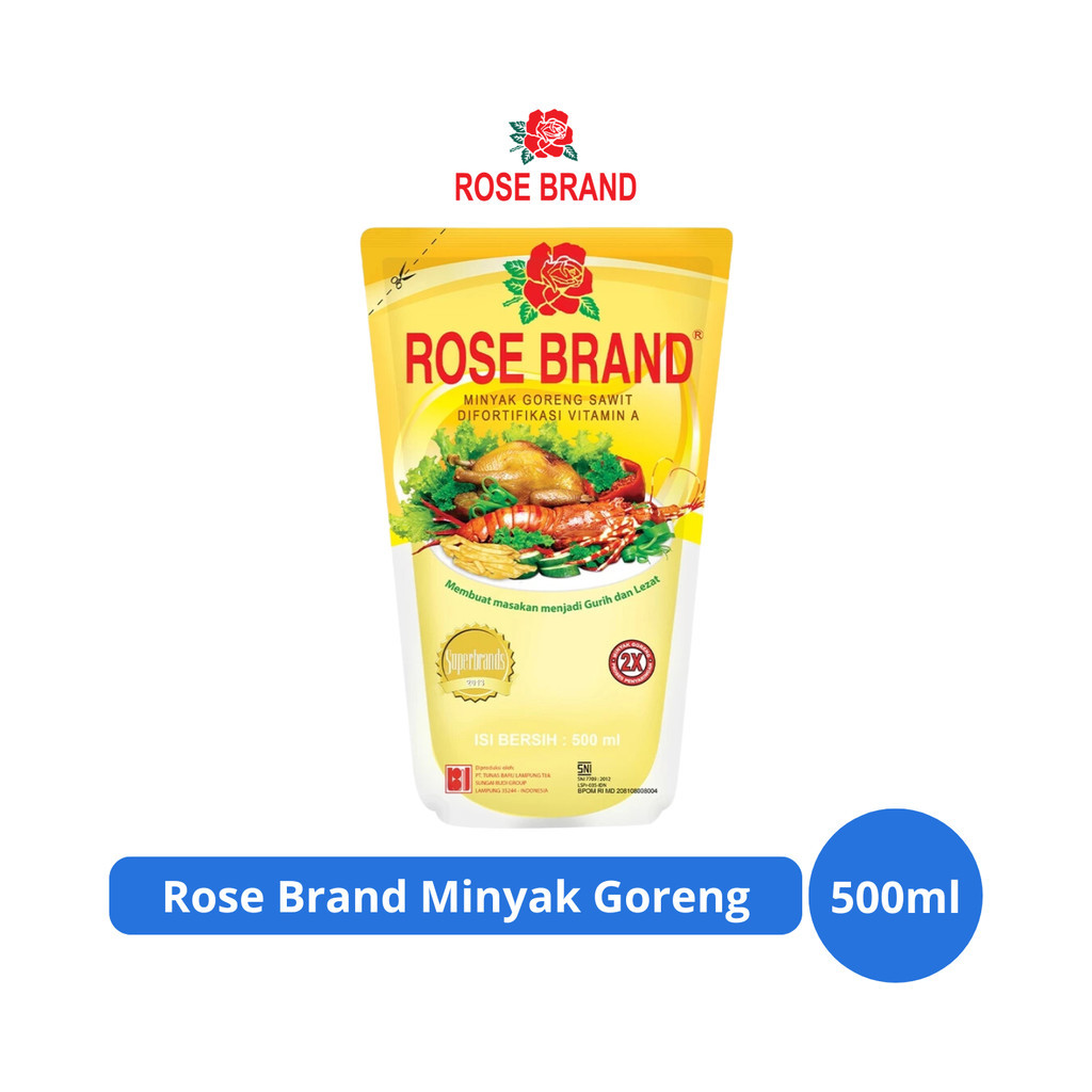 

Rose Brand Minyak Goreng Pouch 500ml