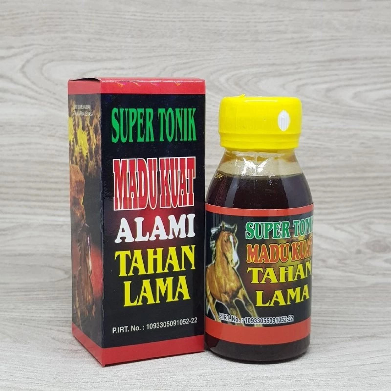 

Madu Super Tonik Tjap Kuda 6X cap Kuda Tahan Lama Original