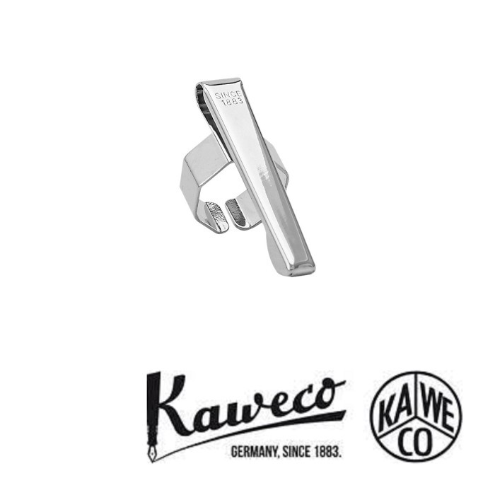 

MURAH MERIAH KAWECO Clip / Roll Stopper For Fountain Pen, Ballpoint Pen & Pencil - Sport Chrome