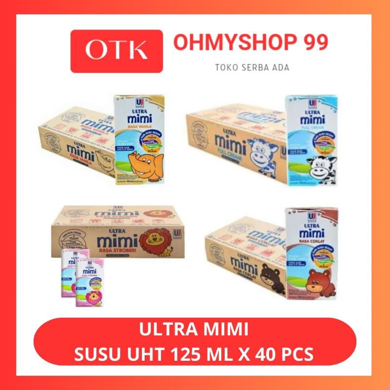 

Ultra Mimi Kids Susu UHT 125ml -1 Dus