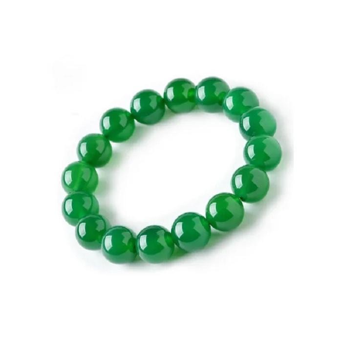 FS - Gelang Batu Giok PRIA - WANITA 10MM (BELI 2 FREE GELANG TALI)