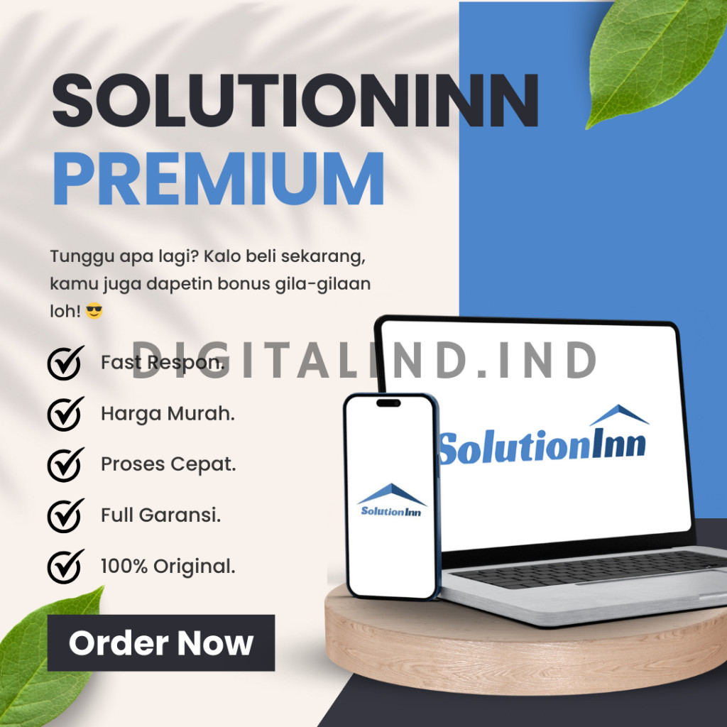 SOLUTIONINN UNLOCK PREMIUM | SOLUTIONIN | JASA DOWNLOAD SOLUTIONINN MURAH