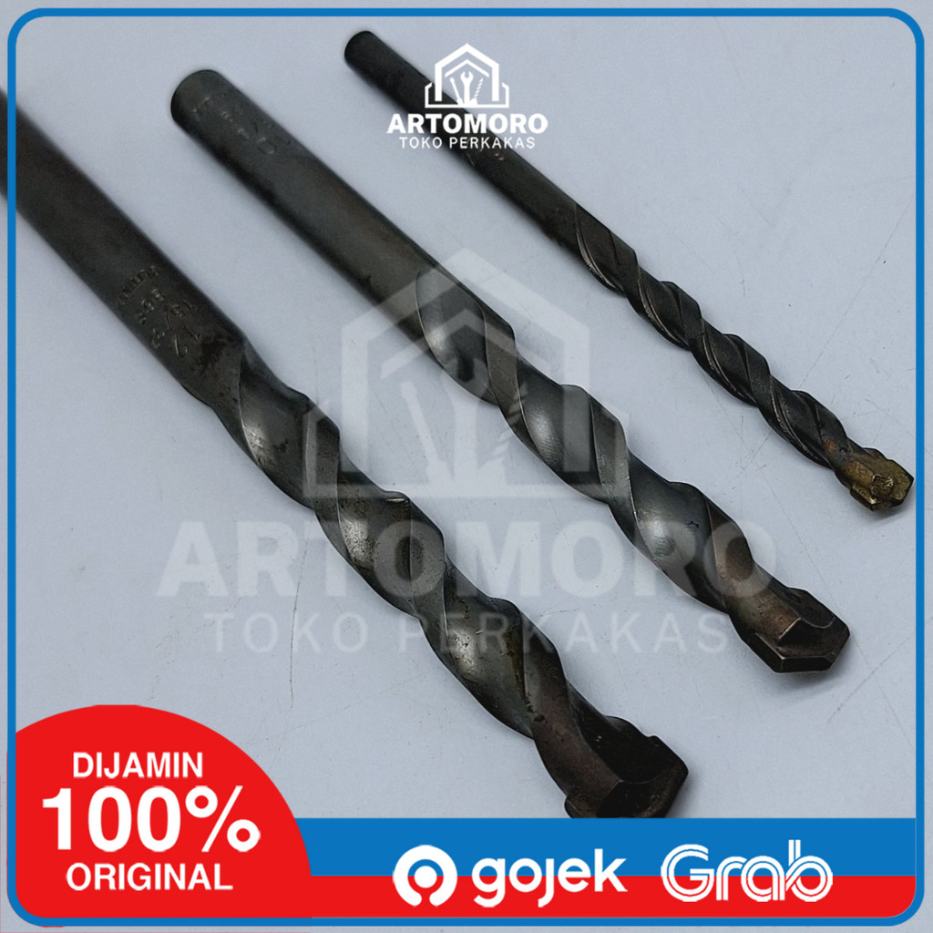 Mata Bor Beton 6,10,12MM BOSCH (Bukan SDS)