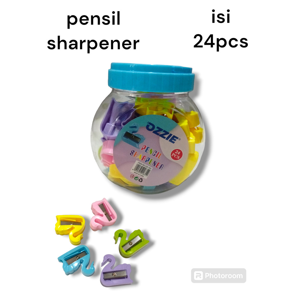 

1 pack rautan pensil / Asahan pensil / pencil sharpener Ozzie