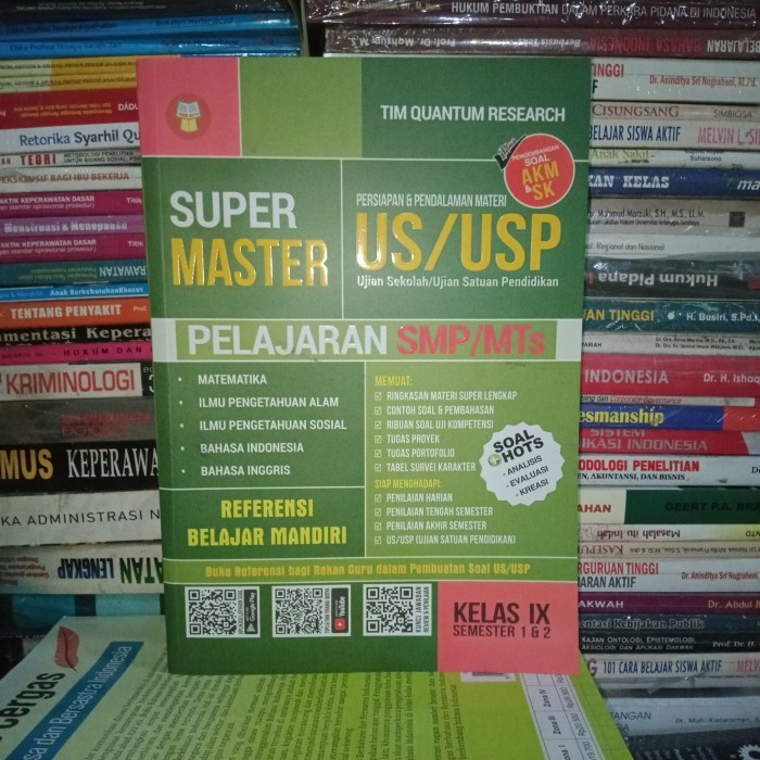 

Buku SUPER MASTER PELAJARAN SMP/MTs