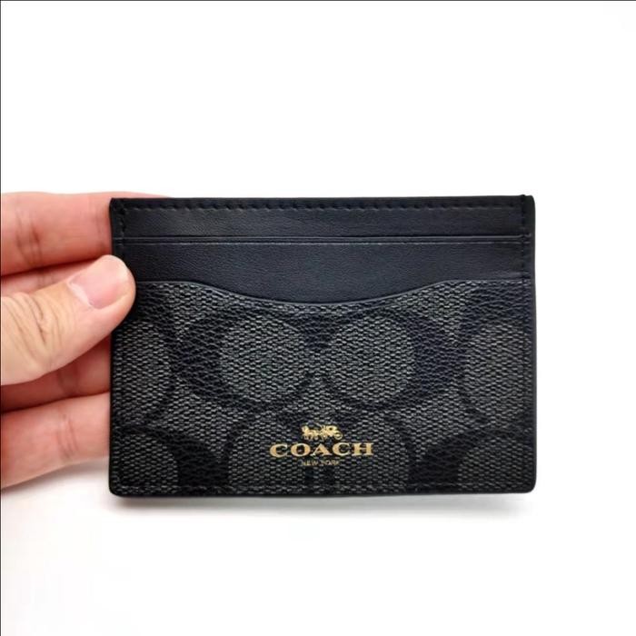 

ANDMA Card case card holder all-variant signature logo CH 58110 - Black signature