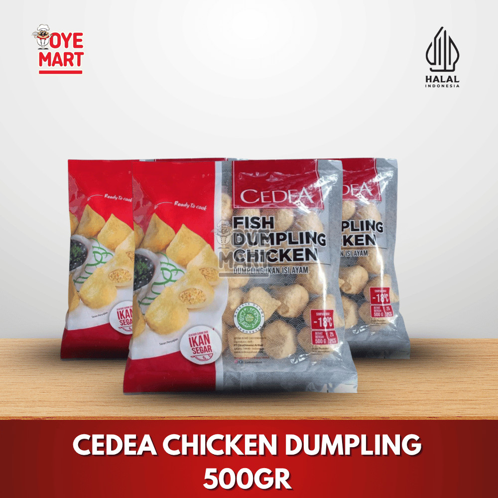 

CEDEA CHICKEN DUMPLING 500GR PANSIT IKAN ISI AYAM / SUKI / DAMPLING