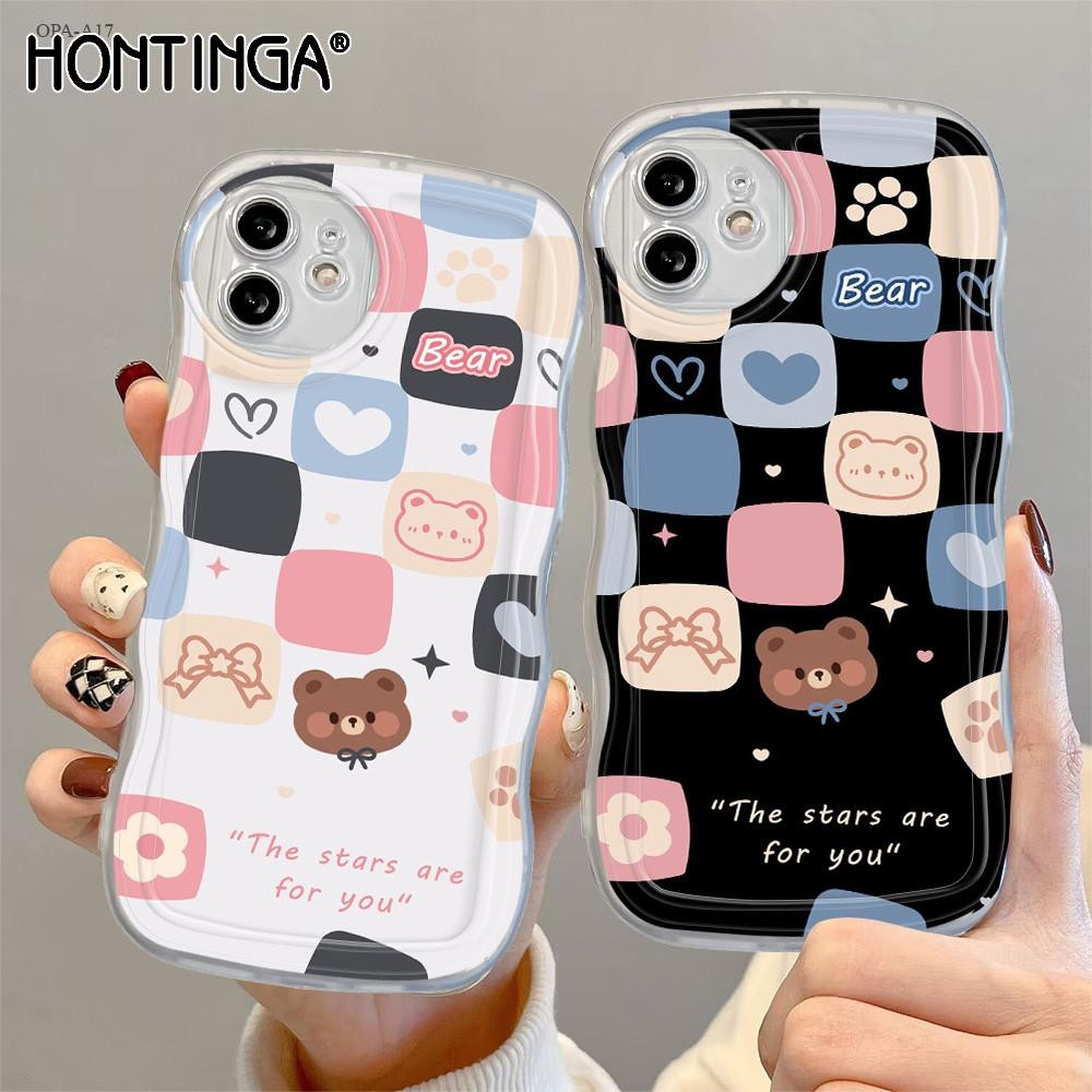 Hontinga Casing Hp Untuk  OPPO A5 A3X A3 A17 A16 A15 A79 A38 A18 A15S A17K A3S A9 A5 A7 A5S A12 A57 