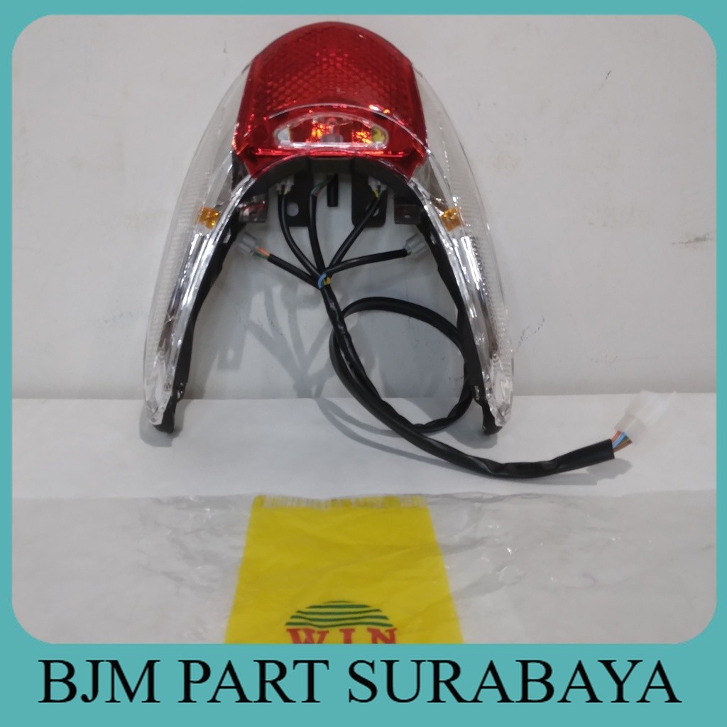 BJM SURABAYA - Lampu Belakang Vario 110 Karbu 2008 2009 2010 | stop lamp assy WIN | reflektor stopla