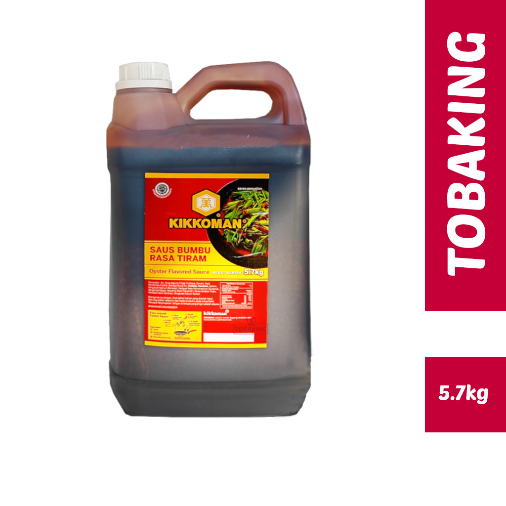 

Kikkoman Saus Tiram Jerigen 5.7 kg Oyster Sauce