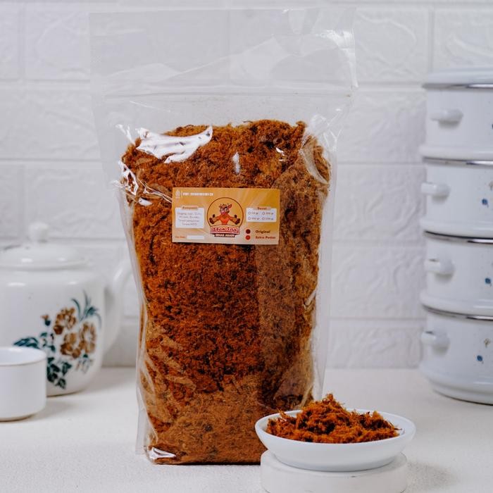 

[GRADE B 1KG] ABON SAPI ASLI JOGJA ORIGINAL & EKSTRA PEDAS ENAK MANIS GURIH - ORIGINAL [terlaris]