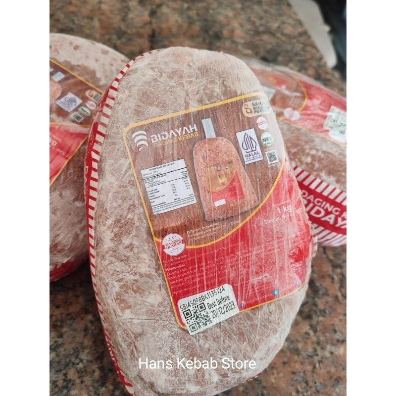 

Daging Kebab Bidayah 1 Kg Tanpa Tiang Frozen
