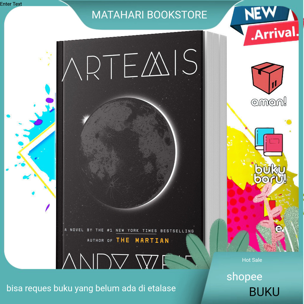 Buku Artemis by Andy Weir