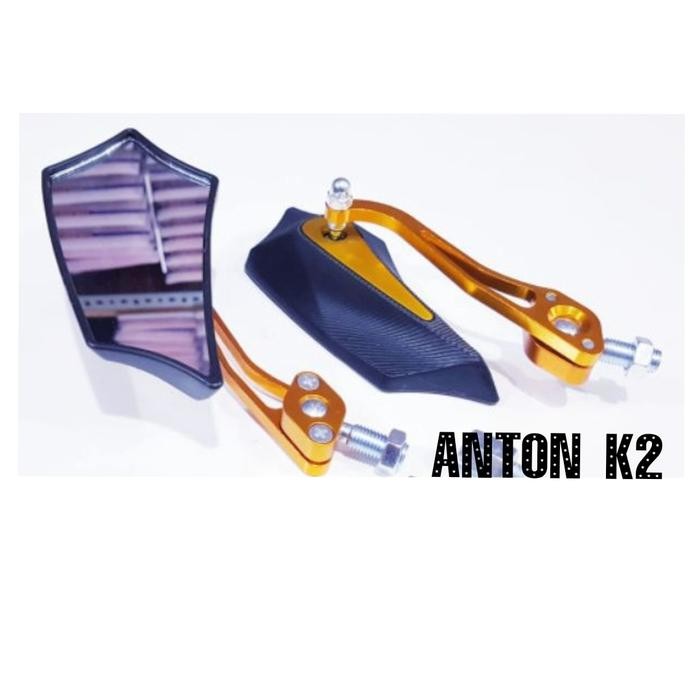 KACA SPION VARIASI MOTOR SUPRA X/SUPRA X 125/SUPRA FI/SUPRA FIT NEW - Gold, All Size Honda