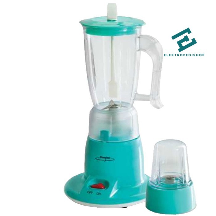 MASPION - Blender Plastik 1 Liter 2in1 MT1252PL BERGARANSI