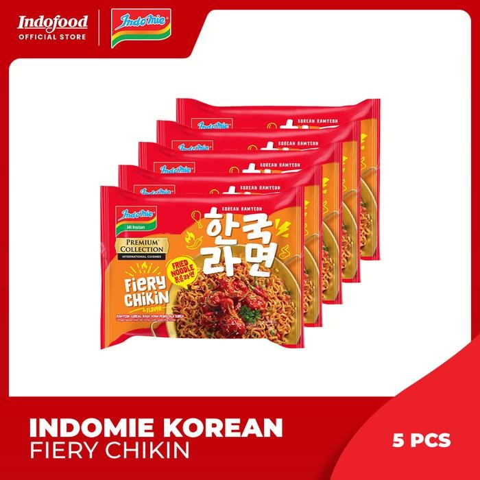

[Rans Mart] 5 PCS - Indomie Korean Fiery Chickin 94 Gr