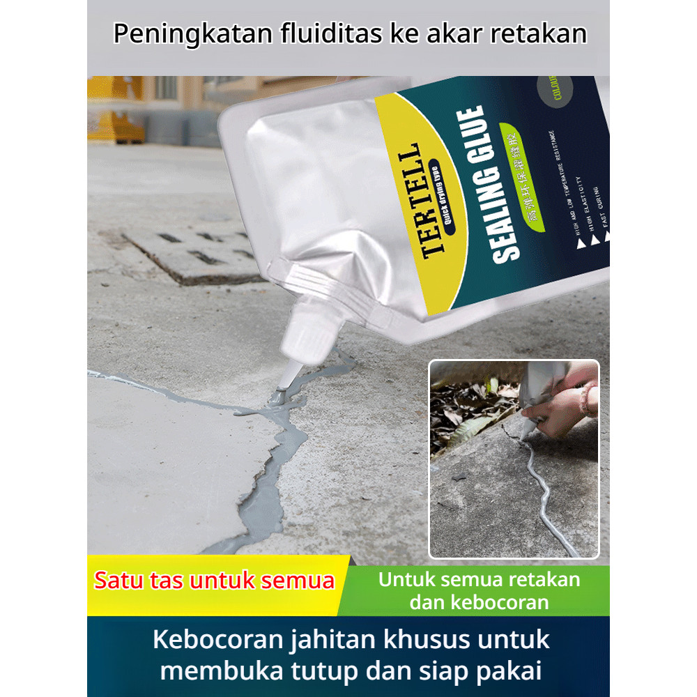 ⭐COD+Free Shipping⭐Lem Reparasi Rumah Serbaguna/Lem Tembok Super Transparan Anti Bocor Dan Rembes/An