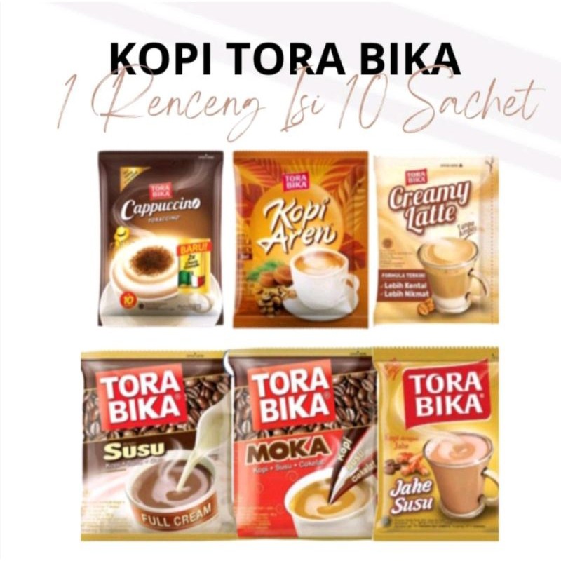 

TORABIKA KOPI 1 RENCENG ISI 10 SACHET