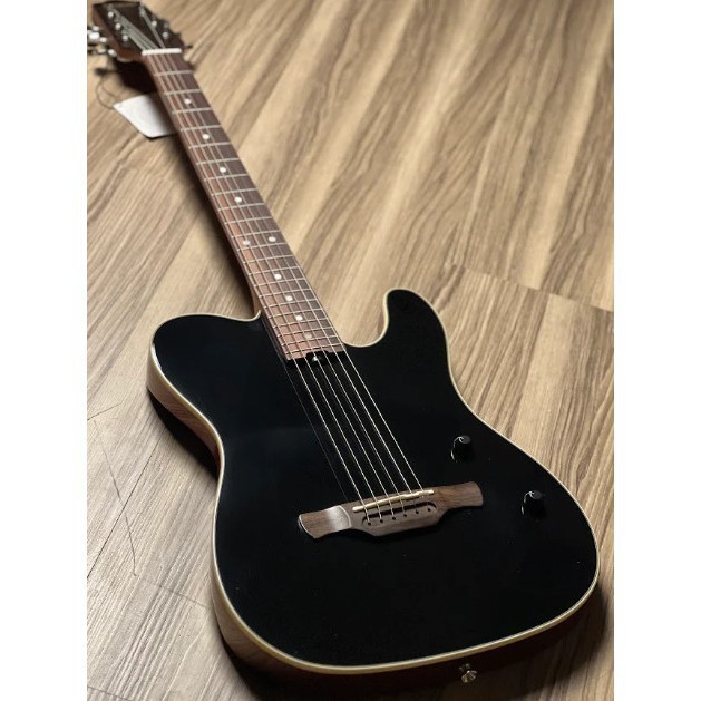 SQOE Spain SEAD900 Acoustic Electric with Piezo in Black Gloss