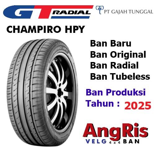 GT Radial Champiro HPY 215 55 R17 Ring 17 Ban Mobil OEM Honda HRV WRV BRV PRESTIGE HRV JUKE TOYOTA I